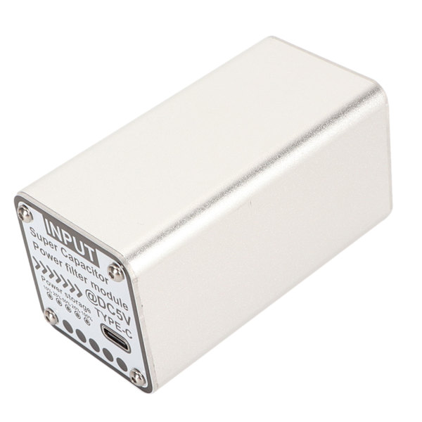 Power Professionell aluminiumlegeringsskal typ C-gränssnitt Power för RPi 5V