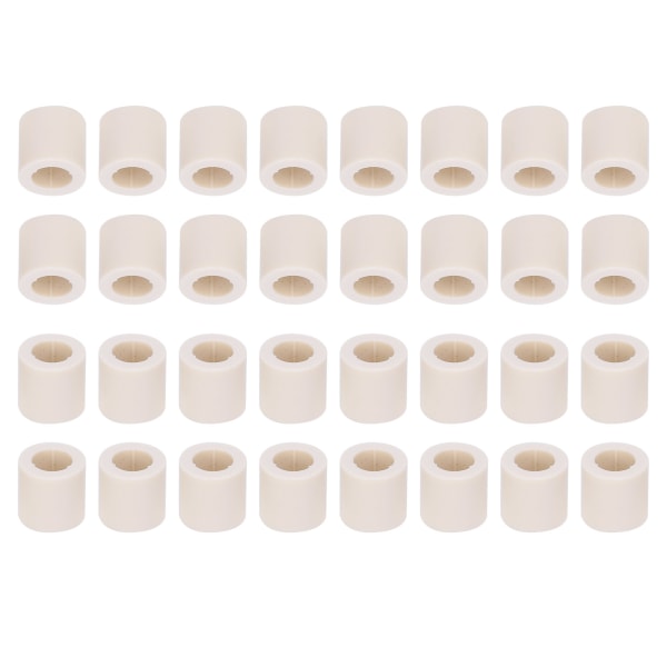 40 st Fiber Biljard Stick Pool Cue Ferrules Rör Ersättningsdelar Reparationstillbehör 13MM 0.5in