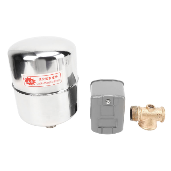 Pumpetrykreguleringssæt i metal ABS automatisk vandpumpetrykreguleringssæt 110‑230V