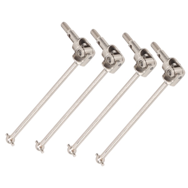 4 kpl universal teräksinen kääntöakseli RC lisävaruste sopii HSP 94111 1/10 RC CarSilver