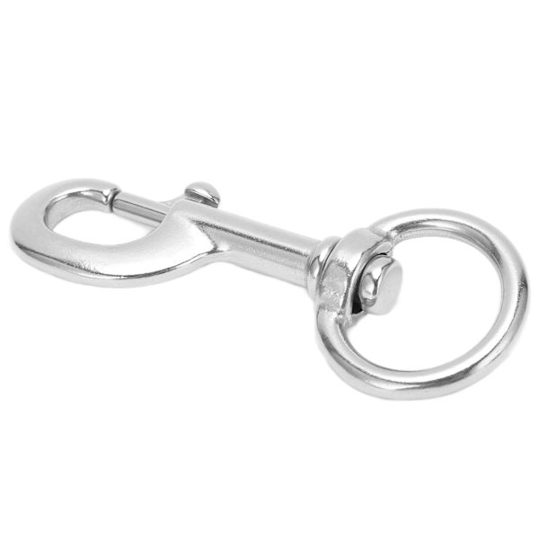 KEEP DIVING Virvel Øyebolt Snap Krok 316 Rustfritt Stål Anti Rust Virvel Øye Snap Kroker