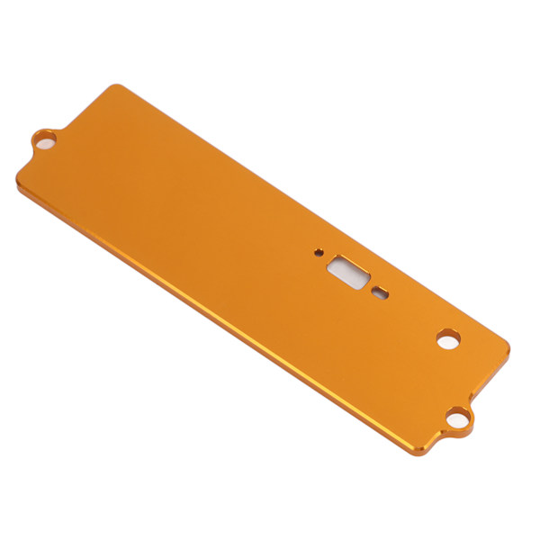 Batteriplatta i aluminiumlegering, fodral för HSP 94122 94155 94166 94177 94188 1/10 RC-bilsdelar, Guld