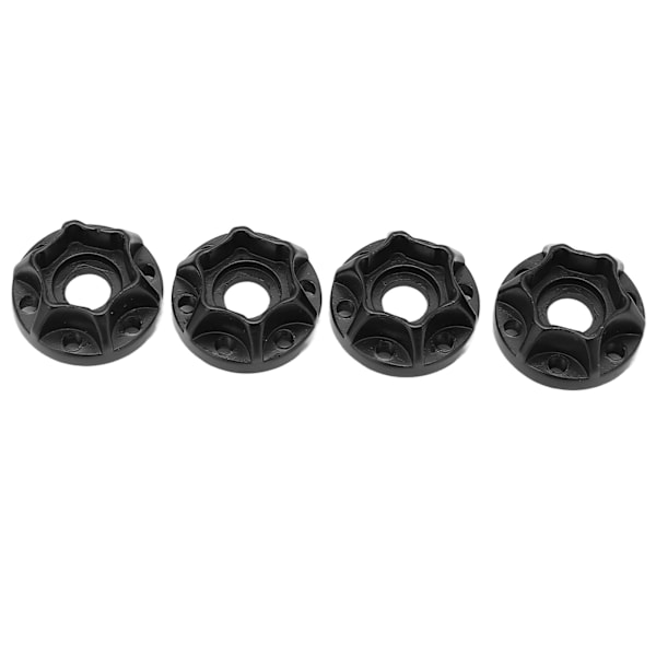 4 stk. 12 mm hjul sekskant nav tykkelse 10 mm til 1/10 RC modelbil generel anvendelse 1,9 tommer 2,2 tommer hjul