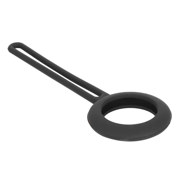 Silikon Loop Skyddsfodral Anti-rep Skydd för IOS Locator Svart