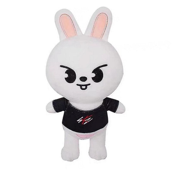20 cm Skzoo Stray Kids plysjleketøy Leeknow Hyunjin Doll A White Rabbit