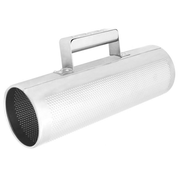 Holdbart rustfrit stål Metal Guiro Musical Percussion Instrument med skraber