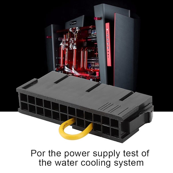24Pin ATX strømforsyningsstartmodul 20+4 Pin PSU genstartforbinder til BTC Miner-maskine
