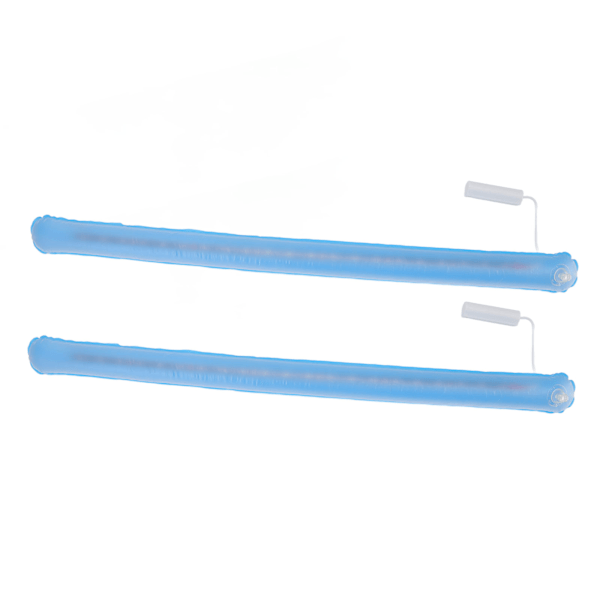 Camping Glowing Stick Light Set Fällbar Uppblåsbar Handhållen RGB Vitt Ljus LED Glowing Camping Ljus för Utomhus