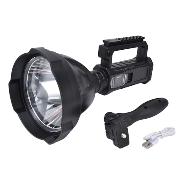 P50 Super Bright LED -hakulumi, kaksoisvalonlähde, USB-ladattava, vedenpitävä valonheitin seikkailumatkailuun