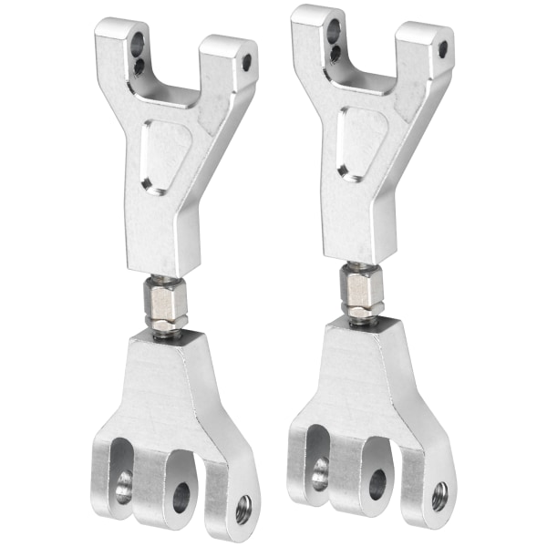 RC aluminiumlegering främre övre svängarm Passar för REDCAT 1/10 XTE fjärrkontroll bilmodell Silver