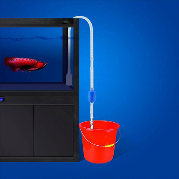 Akvarium fisketank grusrenser stor siphon vakuum vandskifter
