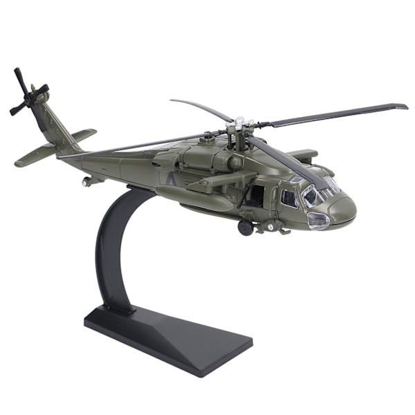 Legering Diecast Ljud & Ljus Beväpnad Helikoptermodell Leksak Barn Attack Helikopter Leksak Heminredning Typ 2