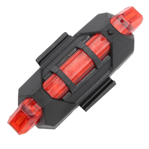USB -ladattava vedenpitävä polkupyörän takavalo Pyöräily Taka LED-varoitusvalo Pyöräilyvaruste Punainen