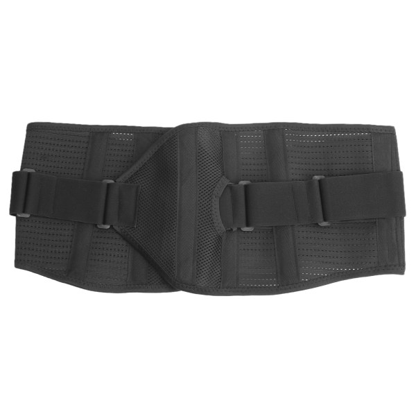 Andningsbart Mesh Stöd Träningsbälte Justerbart midjeband Fitness Midjeskydd L Storlek