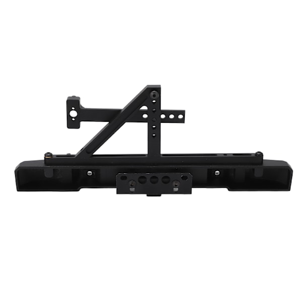 RC Metall Bakre Stötfångare Set med Reservdäck Varningsbakljus för Axial SCX10 90046 1/10 RC Bil Crawler