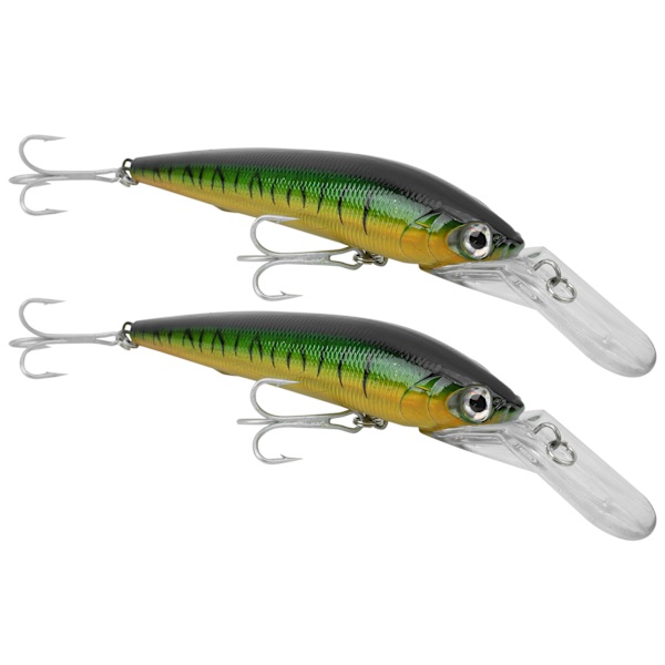 2st plast konstgjord simulering djupdykning Minnow lockbete fisketillbehör2#
