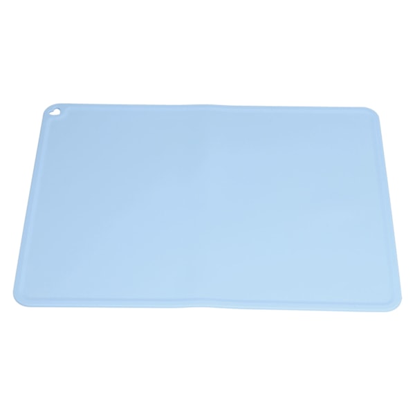 Silikone Slap Mat 410x310mm Lysfølsom Harpiksbeskyttelsespude 3D-printertilbehør Blå