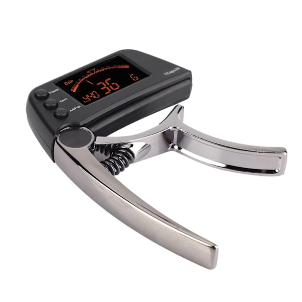 Enhands Quick Change Metal Capo Tuner Gear Tillbehör för gitarrbas (brons)
