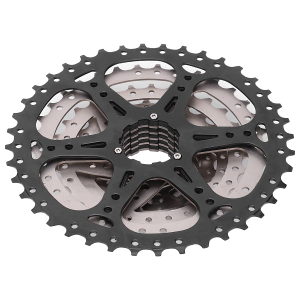 Cykel Freewheel Cassette Tandhjul 8 Speed ​​11‑40T Cykeludskiftningstilbehør Sølv Sort