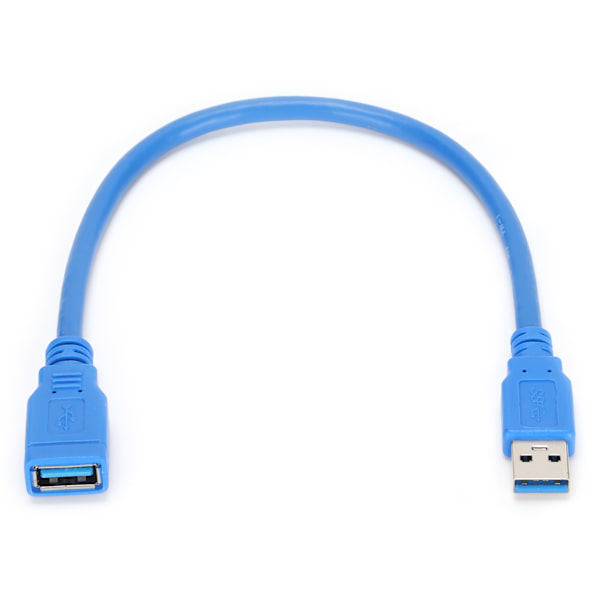 Data Line Han til Hun USB 3.0 Forlængerkabel til Harddiskboks Printer Udstyrsforbindelse 0,3 M