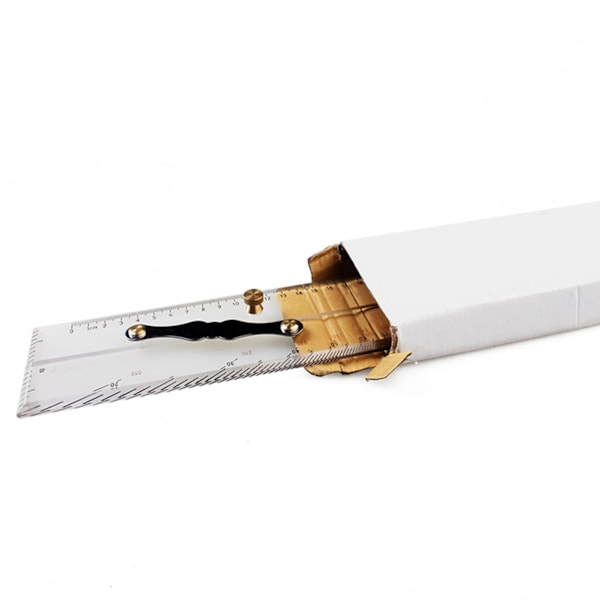 Marine Navigation Parallel Ruler Klar Skala Høj Nøjagtighed Transparens Båd Skib Tegning Parallel Ruler 450mm/17.71in