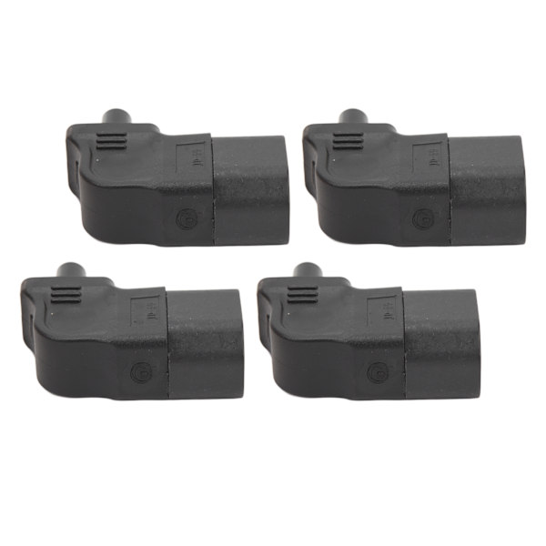 4st IEC320 C14 till IEC320 C5 Adapter Power hane till hona konverteringskontakt 250V 2,5-10A 2500W