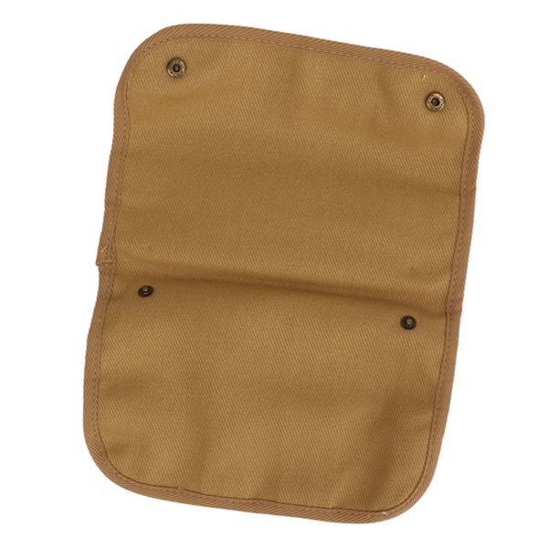 Stol Armstöds Väska Stor Kapacitet Vattentät Canvas Strandstol Hängande Förvaringsficka för Utomhus Camping Picknick Khaki