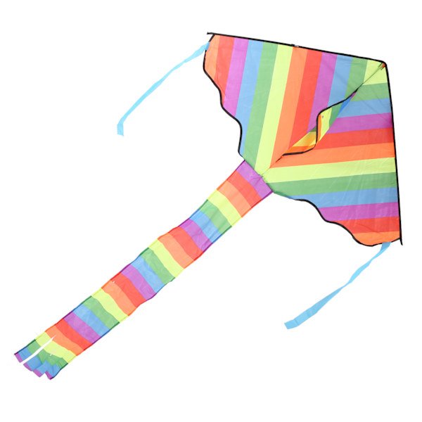 Utomhus High-Density FRP Rod Frame Rainbow x Long Tail Kite Underhållningstillbehör