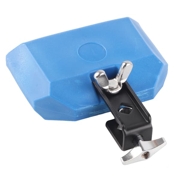 ABS Plast Cowbell Quick Release Mount Drum Stick Baby Toy Kit (blå)