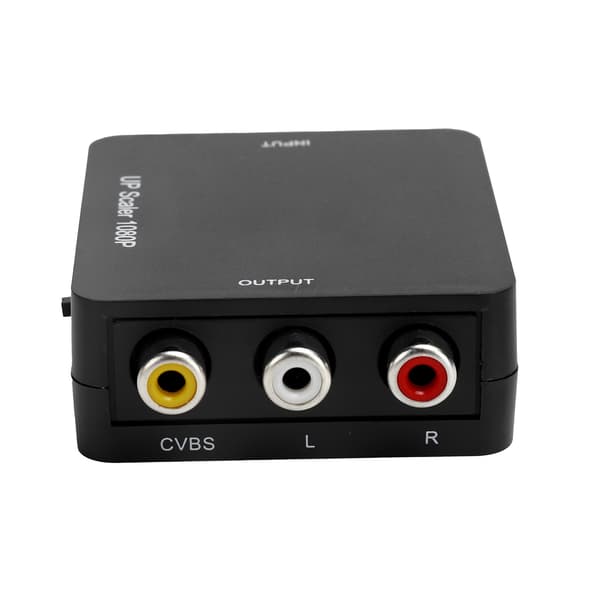 HDMI till AV-omvandlaradapter med Mini USB-strömkabel