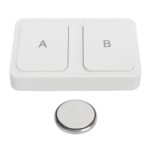 Trådløs Smart Scene Switch Smart Home-enheder 2-vejs trykknapkontakt til Tuya Zigbee-forbindelse