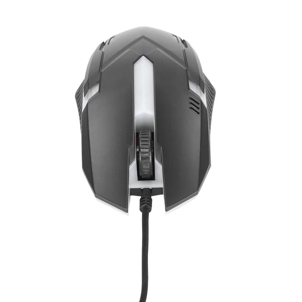 USB Mus M3 Baggrundslys Tilstand Kablet Mus Ergonomisk Design Computermus til Macbook Bærbar PC Sort