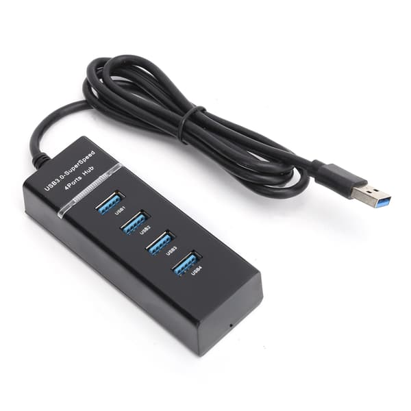 1 til 4 USB 3.0 HUB Han til Hun USB Forlænger Adapter Kabel Splitter til PC Laptop