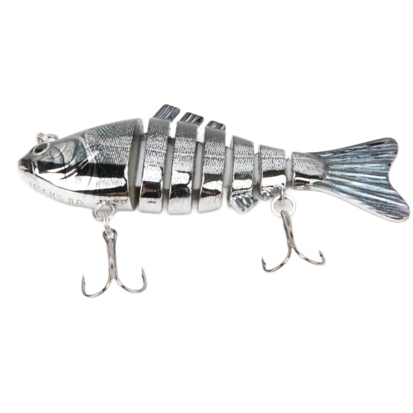 Fiskesluk Slitesterk Imitasjon Plast Falsk Multi Leddet Swimbait Sakte Synkende Glidebait5#