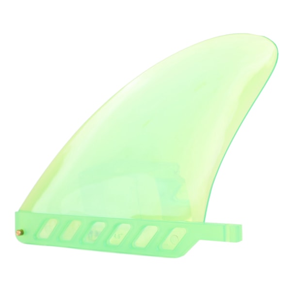 Sporingsfinne Fleksibel Stabil Utsøkt Surfebrett Haleror Lett Kompakt PVC Paddle Board Fin Grønn