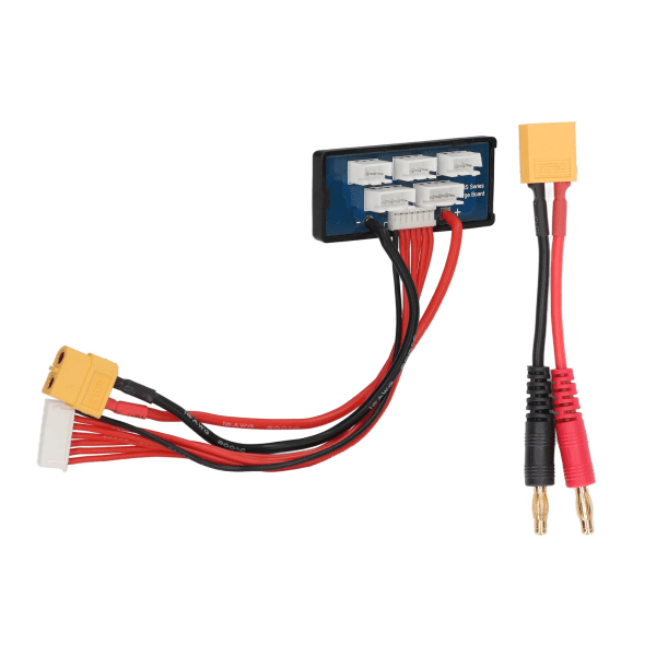 Parallel opladningstavle XT60 banan 2S 3S batteri balanceoplader udvidelsesadapter