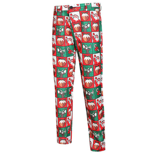 Julegave 3d-printede bukser til mænd K 2XL