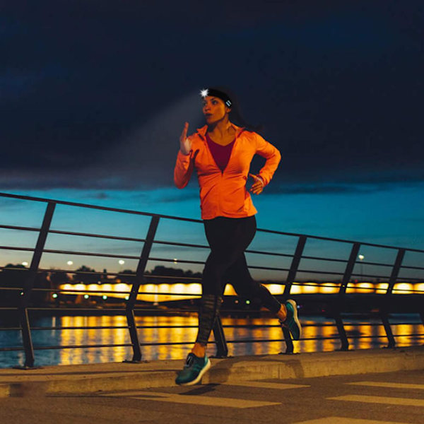 LED Pannebånd med Lys Søvn Hodetelefoner Bluetooth Pannebånd Trådløse Sport Pannebånd Hodetelefoner Høyttalere for Soving Trening Reiser