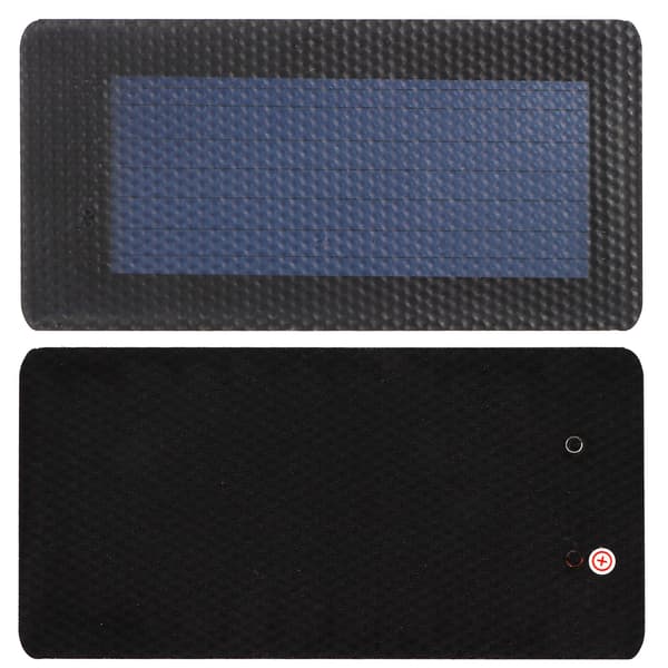 2V/0,3W Amorf Silisium Solcellepanel Tynnfilm Fleksibelt Solcellepanel Liten Solcelle