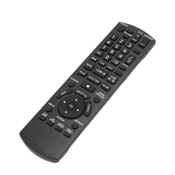 N2QAYB00008 Erstatningsfjernkontroll i ABS Lettvektsfjernkontroll for lydsystem CD-kassettuner