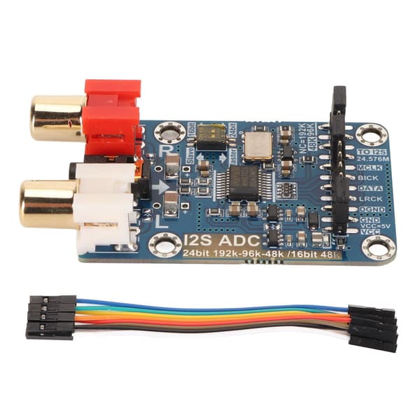 I2S ADC Audio I2S Capture Card Modul Master Slave Mode Udviklingskort Tabsløs Digital Audio I2S ADC Dekoder