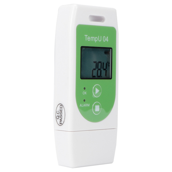 Temperaturinspelare USB Temp Datalogger med PDF SCF-rapport för kylskåpsbil