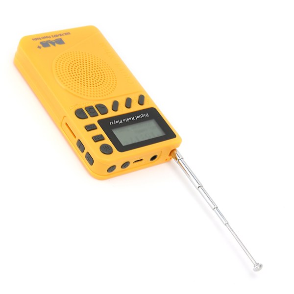 DAB‑P9 Bärbar Fickradio LCD-Skärm Högtalare MP3-spelare Digital DAB/DAB+/FM-radio