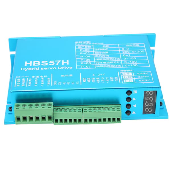 Digital Display Closed Loop Stepper Motor Driver Låg Vibration 57 Stepper Motor Driver Board 24-48VDC