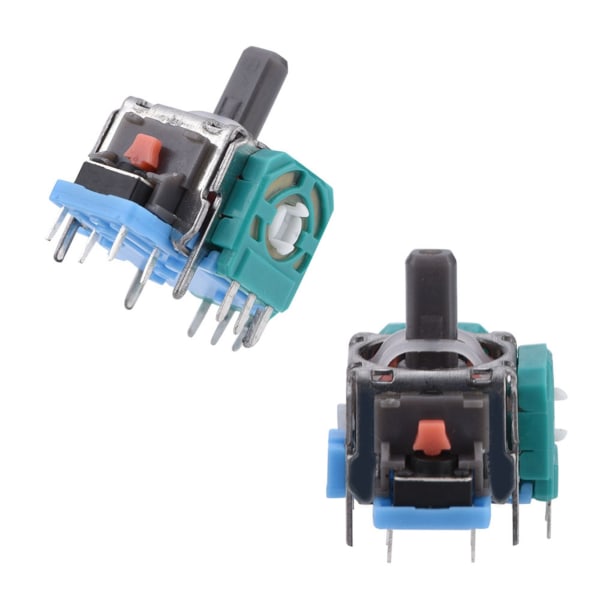2 stk. Analog Stick 3D Joystick Erstatning for PS4 Kontroller