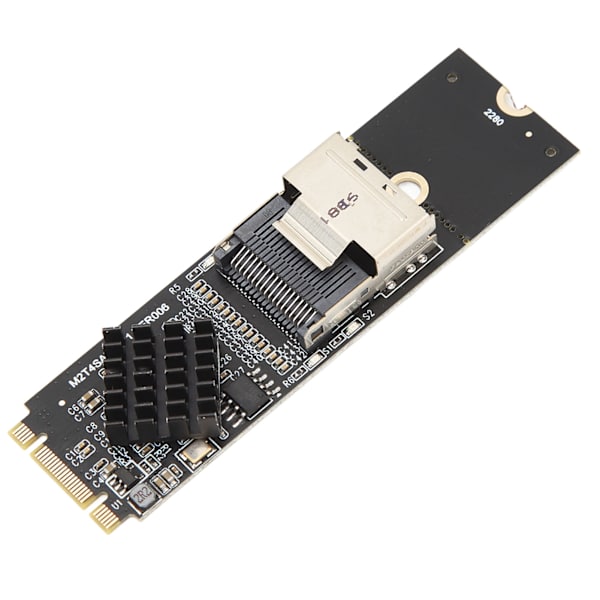 M.2 NVME - SFF 8087 SATA3.0 laajennuskortti 4 portin 6 Gbps laajennusohjainkortti Windows 10 11:lle