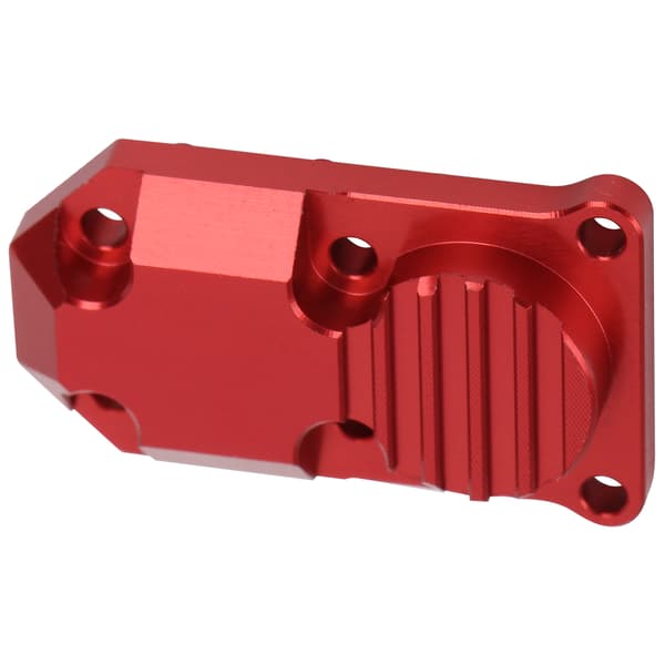 Motviktsdifferentialskydd Uppgraderingstillbehör Passar för Axial SCX24 90081 1/24 RC Modellbil Röd