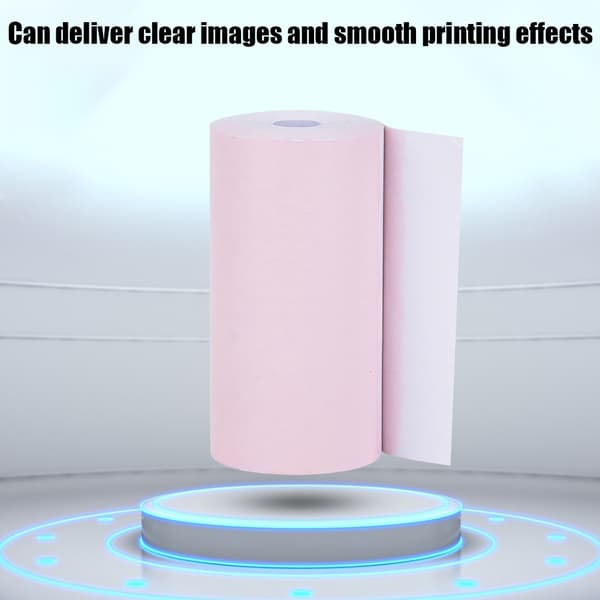 10 Ruller Pink Termisk Kvitteringspapir til 58mm Termisk Printer