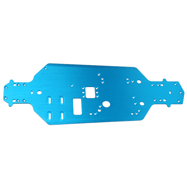 Aluminiumlegering Chassi Bottenplatta Ersättningsuppgraderingsdelar för HSP 94122 1/10 RC CarBlue