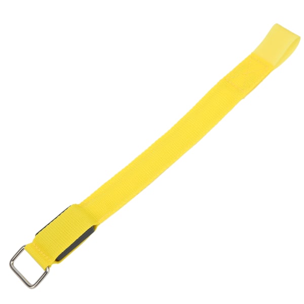 Reflekterende LED-lysarmbånd Doble lysende striper lyser armbånd armbånd for nattløp Batteridrevet gul